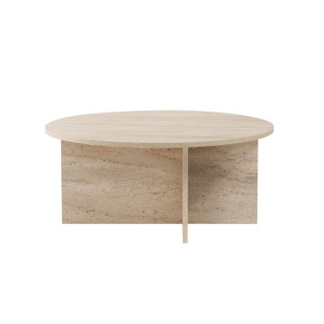 Stolić za kafu VERUM, prečnika 90 cm, bež