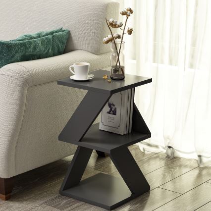 Stolić za odlaganje ALBENI 50x30 cm antracit