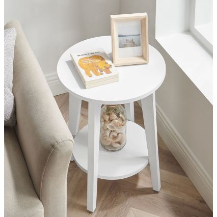 Stolić za odlaganje KAEL, beo