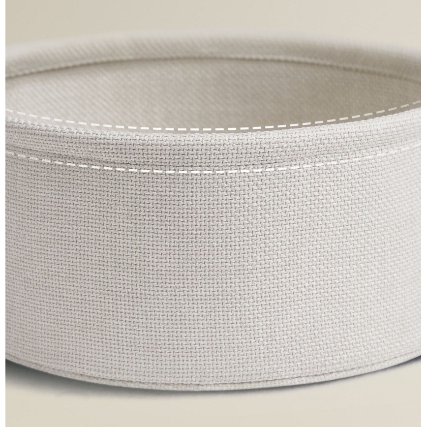 Stolić za odlaganje NOIRA krem/bela