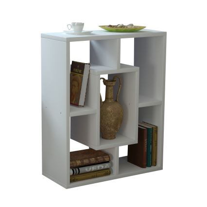 Stolić za odlaganje OVIS 64x51 cm, beli