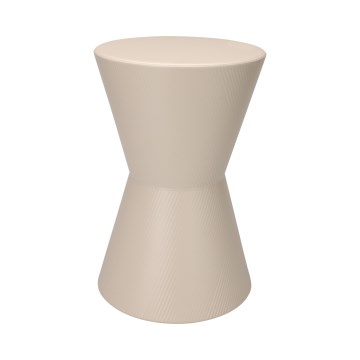 Stolić za odlaganje PETIT Ø 29 cm krem