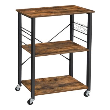 Stolić za posluživanje MARGE braon