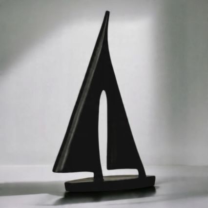 Stona dekoracija 28 cm od smole/crna