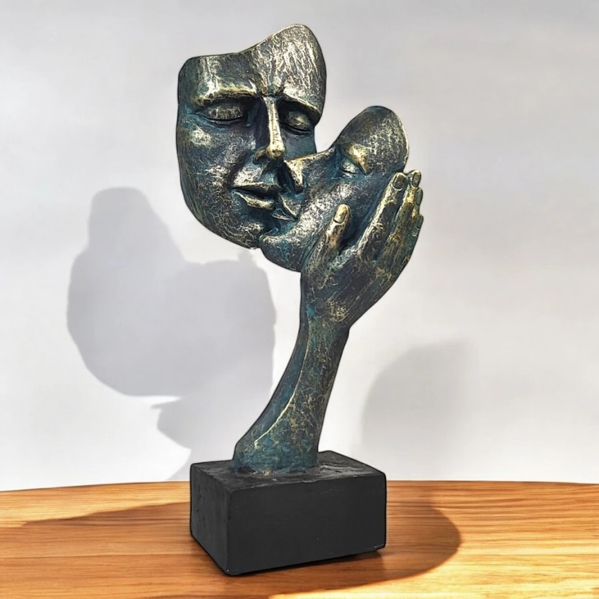 Stona dekoracija 29,5x10x14 cm smola/patina