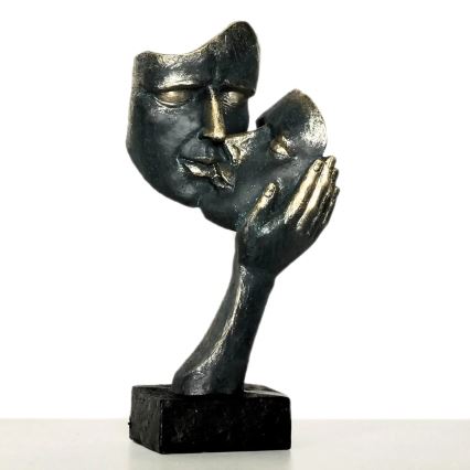 Stona dekoracija 29,5x10x14 cm smola/patina