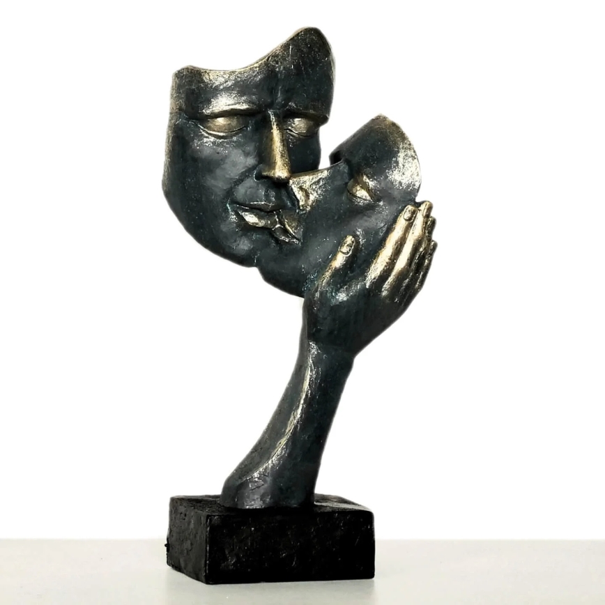 Stona dekoracija 29,5x10x14 cm smola/patina