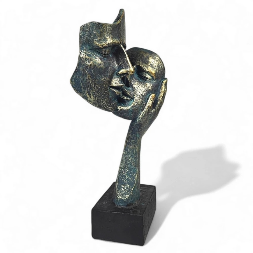 Stona dekoracija 29,5x10x14 cm smola/patina