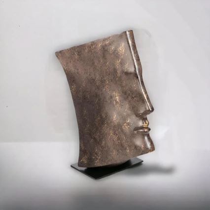 Stona dekoracija od smole i bakra, 35 x 16 x 25 cm