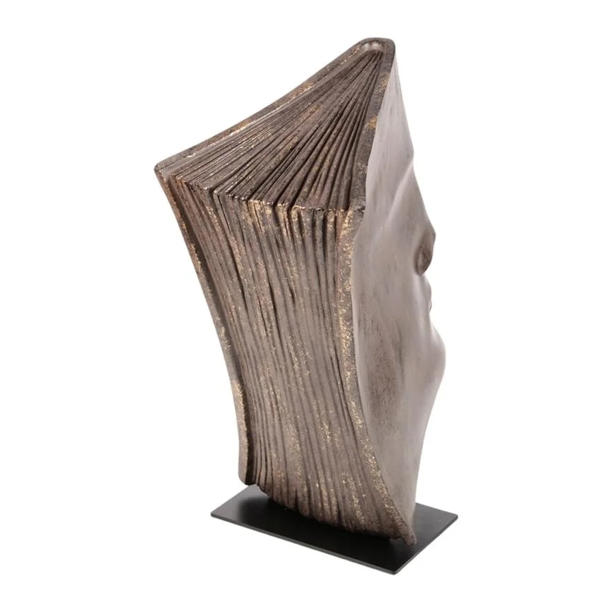 Stona dekoracija od smole i bakra, 35 x 16 x 25 cm