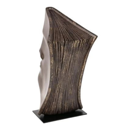 Stona dekoracija od smole i bakra, 35 x 16 x 25 cm