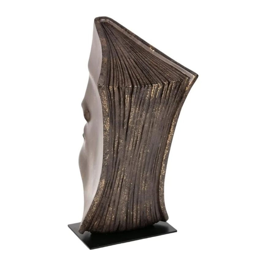 Stona dekoracija od smole i bakra, 35 x 16 x 25 cm