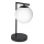 Stona lampa 1xE27/40W/230V crna/bela