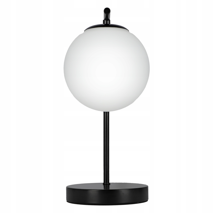 Stona lampa 1xE27/40W/230V crna/bela