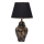 Stona lampa 1xE27/40W/230V crna