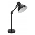 Stona lampa 1xE27/40W/230V crna