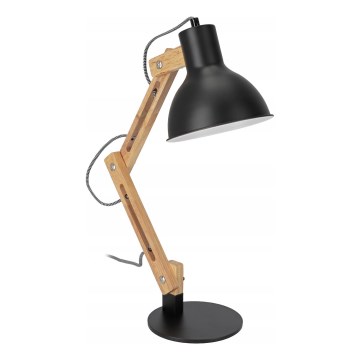 Stona lampa 1xE27/40W/230V crna