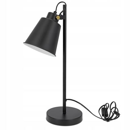 Stona lampa 1xE27/40W/230V crna