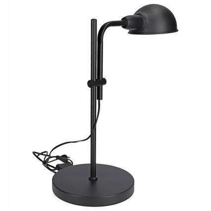 Stona lampa 1xE27/40W/230V crna