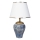 Stona lampa 1xE27/40W/230V plava/zlatna