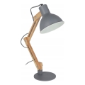Stona lampa 1xE27/40W/230V siva