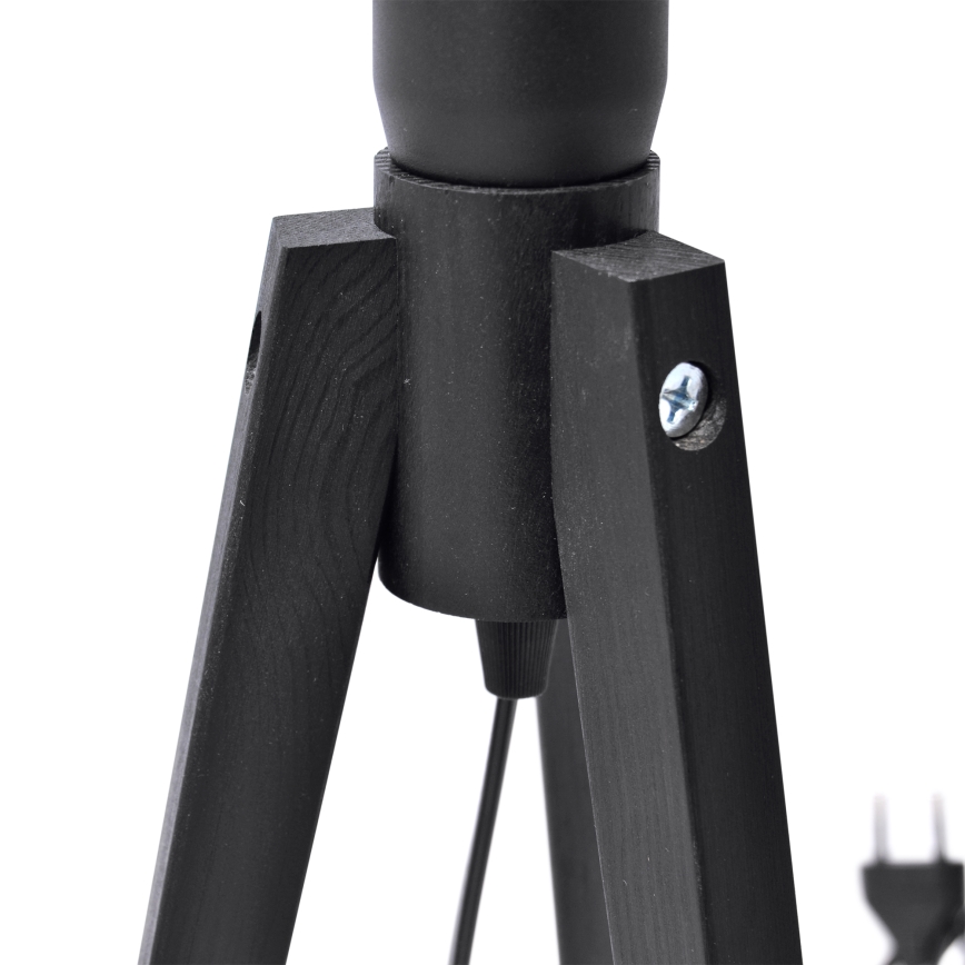 Stona lampa ALBA 1xE27/15W/230V krem/borovina