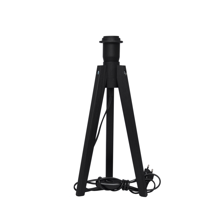Stona lampa ALBA 1xE27/15W/230V krem/borovina