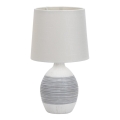 Stona lampa AMBON 1xE14/40W/230V bela