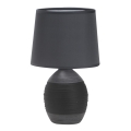 Stona lampa AMBON 1xE14/40W/230V crna