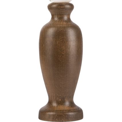 Stona lampa AMFORA 1xE27/60W/230V tamno braon/buk