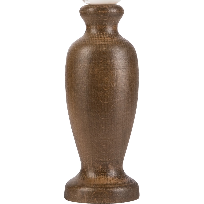 Stona lampa AMFORA 1xE27/60W/230V tamno braon/buk