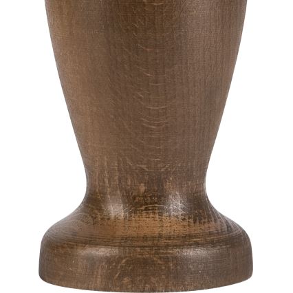 Stona lampa AMFORA 1xE27/60W/230V tamno braon/buk