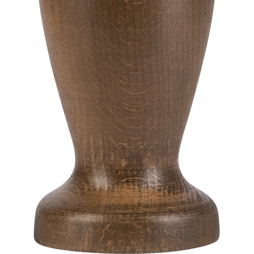 Stona lampa AMFORA 1xE27/60W/230V tamno braon/buk