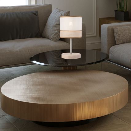 Stona lampa ANDREA 1xE27/60W/230V bukovina