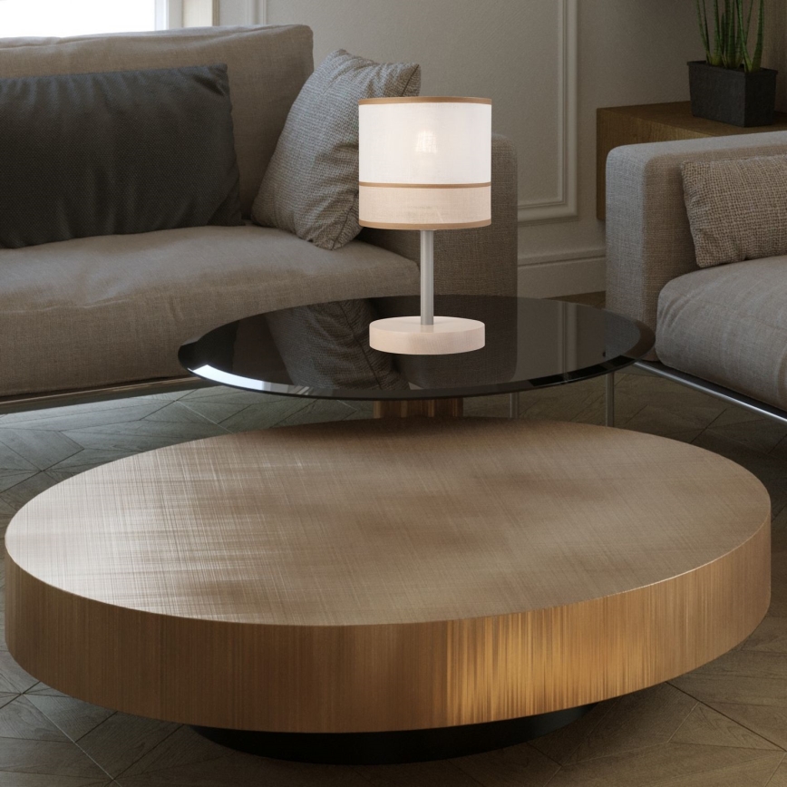 Stona lampa ANDREA 1xE27/60W/230V bukovina