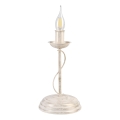 Stona lampa ANTON 1xE14/60W/230V bela patina
