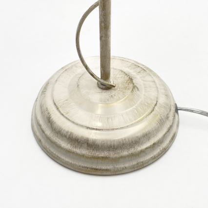 Stona lampa ANTON 1xE14/60W/230V bela patina