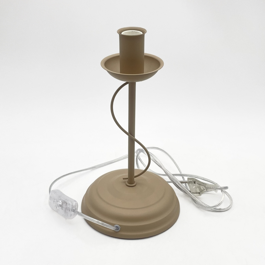 Stona lampa ANTON 1xE14/60W/230V bež