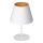 Stona lampa ARDEN 1xE27/60W/230V pr. 20 cm bela/zlatna