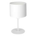 Stona lampa ARDEN 1xE27/60W/230V prečnik 18 cm bela