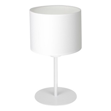 Stona lampa ARDEN 1xE27/60W/230V prečnik 18 cm bela
