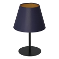 Stona lampa ARDEN 1xE27/60W/230V, prečnik 20 cm, ljubičasta/zlatna