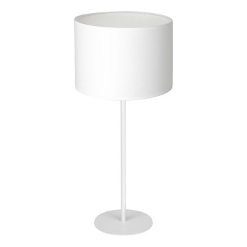 Stona lampa ARDEN 1xE27/60W/230V, prečnik 25 cm, bela