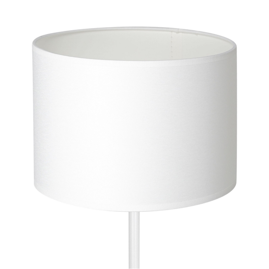 Stona lampa ARDEN 1xE27/60W/230V, prečnik 25 cm, bela
