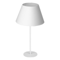 Stona lampa ARDEN 1xE27/60W/230V, prečnik 30 cm, bela