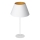 Stona lampa ARDEN 1xE27/60W/230V, prečnik 30 cm, bela/zlatna