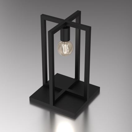 Stona lampa ARNOLD 1xE27/60W/230V crna