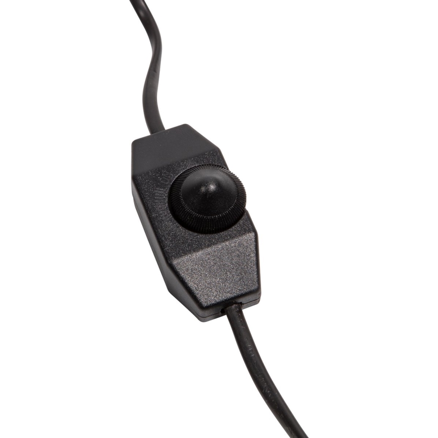 Stona lampa ASEL 1xE27/25W/230V mramorna siva/smeđa