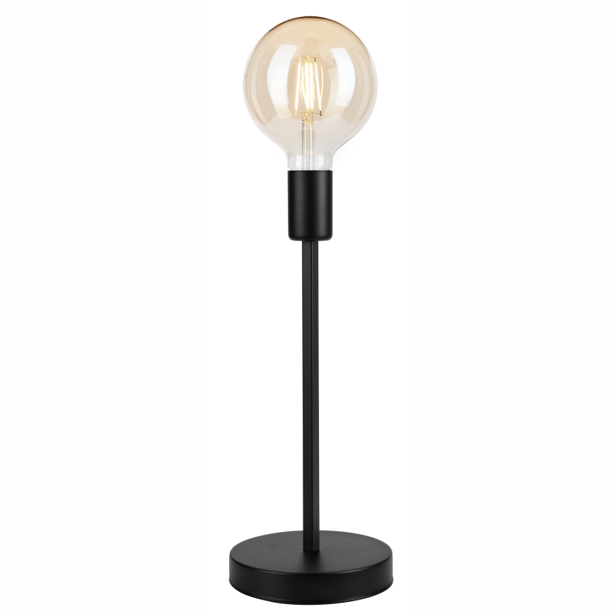 Stona lampa ASTRID 1xE27/60W/230V, mat crne boje