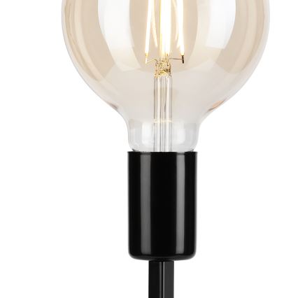 Stona lampa ASTRID 1xE27/60W/230V sjajna crna